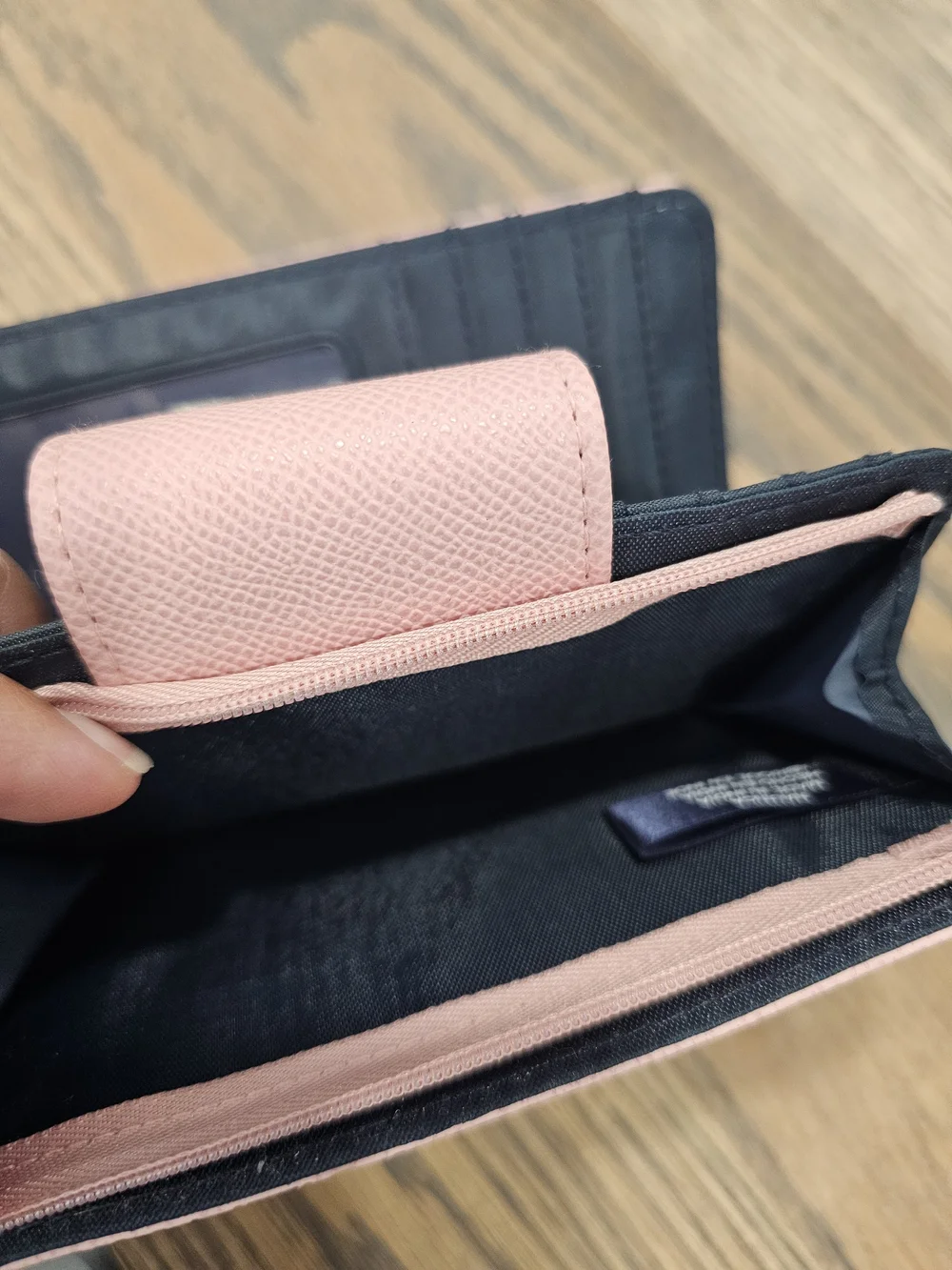 Nautica Blush Pink Logo-Embossed Women's Wallet
